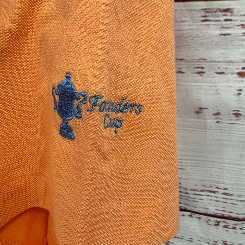 Polo Golf Ralph Lauren Polo‎ Shirt Size Medium Short Sleeve Founders Cup